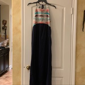 Roxy casual halter neck dress